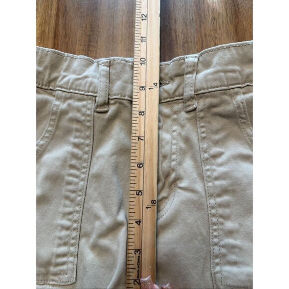 Cisono Juniors Khaki Cargo Jogger Pants Size 5 - Picture 6 of 7